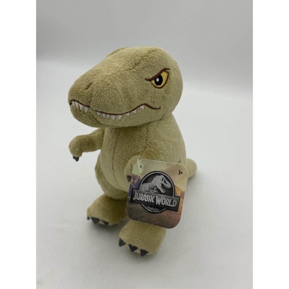 Jurassic World Dominion T-Rex Plush Dino 6" Stuffed Toy New W/ Hang Tag